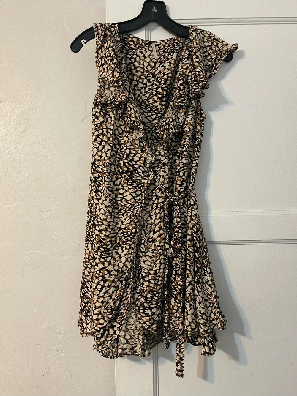 Free people French quarters mini wrap dress